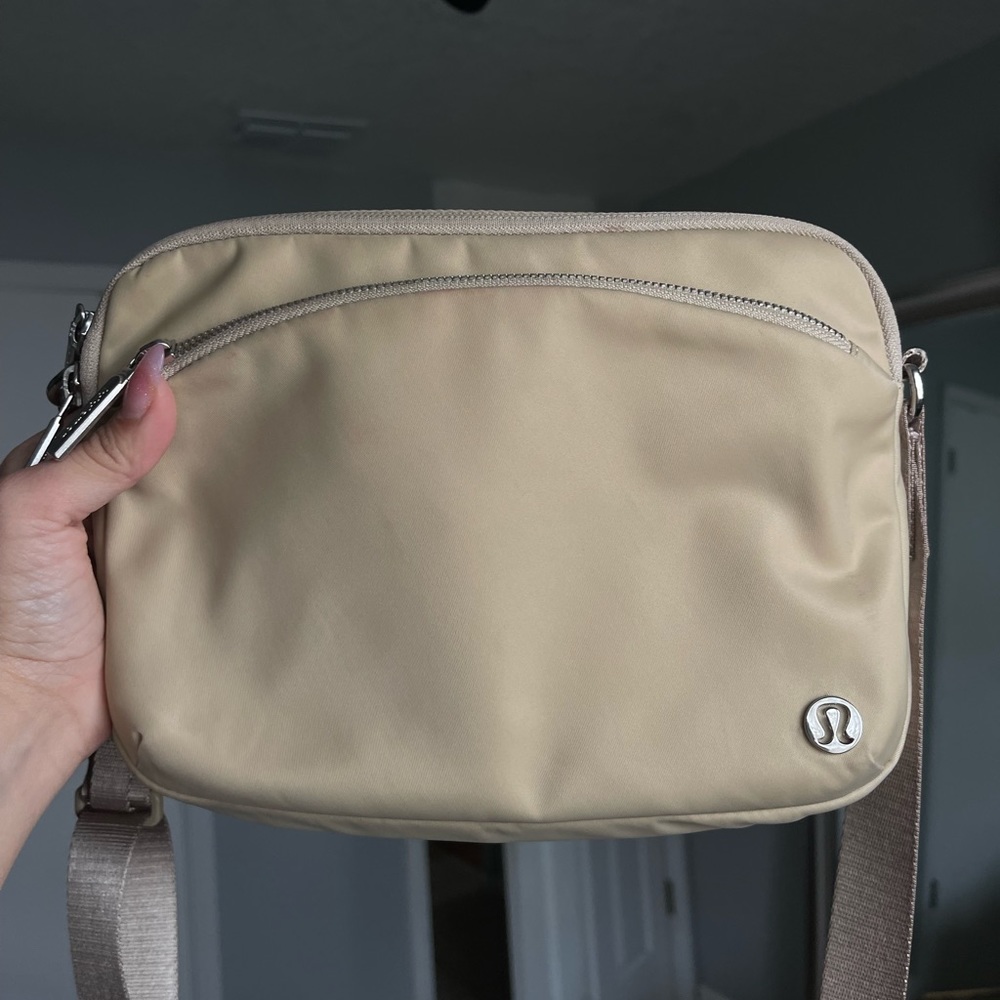 lululemon athletica Tan Crossbody Bag